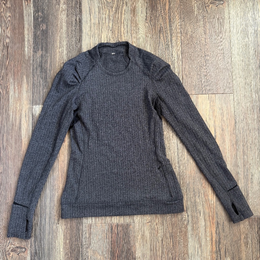 Lululemon Define Jacket | Herringbone Heathered B… - image 1